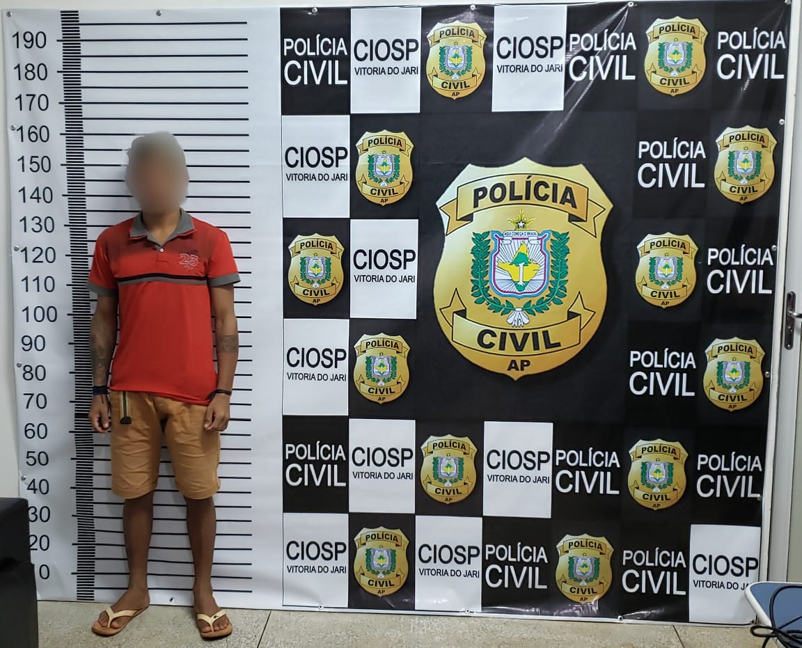 HOMEM ACUSADO PELA PRÁTICA DO CRIME DE FURTO QUALIFICADO EM PRACUÚBA É PRESO EM VITÓRIA DO JARI PELA POLÍCIA CIVIL
